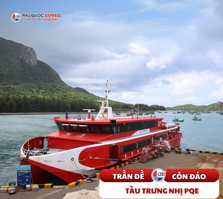 Vé Tàu Trưng Nhị Trần Đề - Côn Đảo