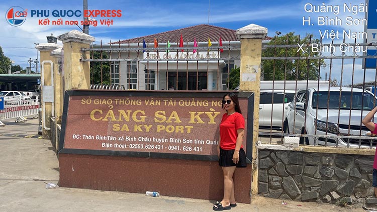 Vé tàu Sa Kỳ - Lý Sơn